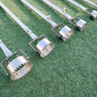 大棚扎眼打眼农具开n孔器u万能圆孔地膜打孔器破膜开孔锯齿戳孔戳