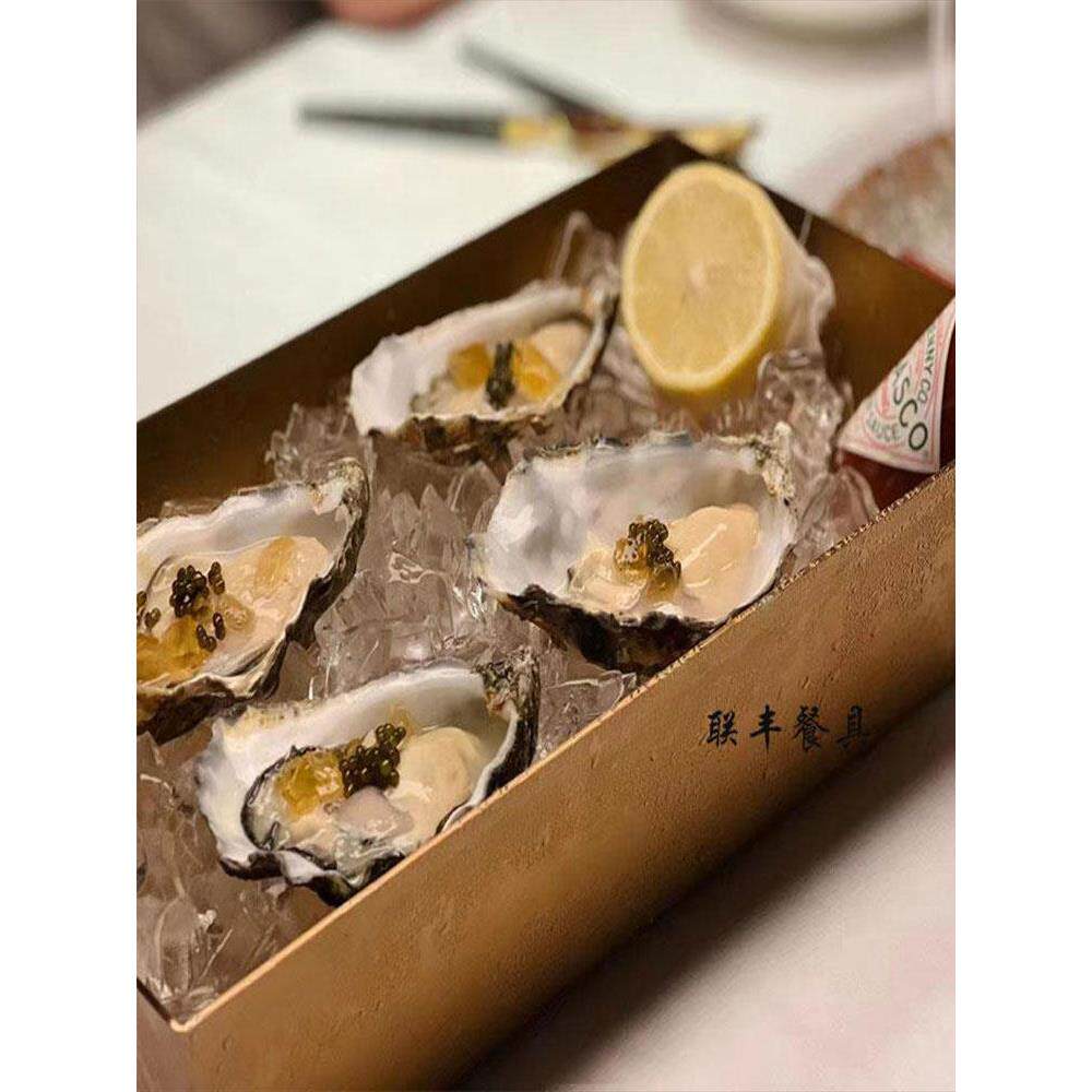 酒店创意餐具西餐厅餐盘海鲜生蚝盘港式打边炉料理刺身盘火锅餐具