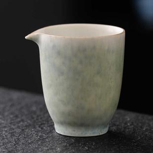 公道杯家用陶瓷分茶器高档功夫茶海会客倒茶公杯茶具配件复古茶海