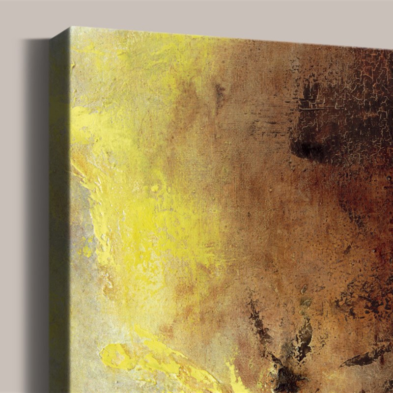 四条屏抽象艺术现代油画家居办公室公司超大尺寸巨幅装饰画赵无极