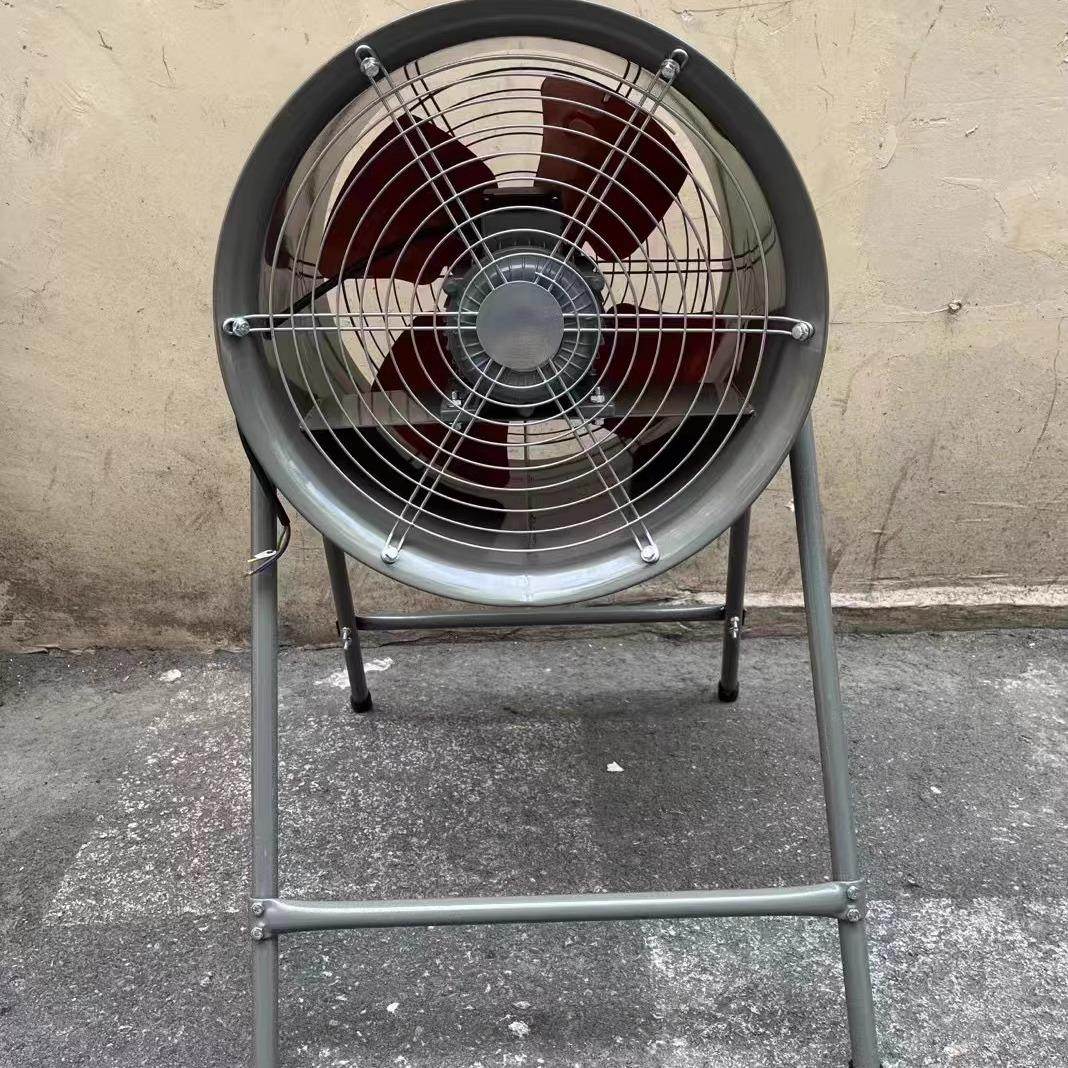 洲洲低噪声SFNO4-2轴流风机岗位风机工地厨房工业强力排风扇通风