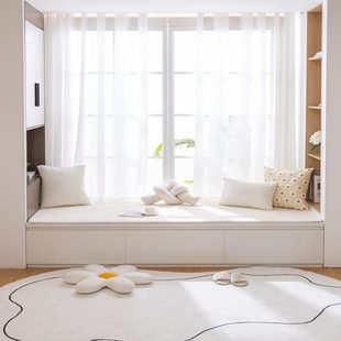 阳台垫子飘窗垫薄款 日式 飘窗台垫窗台垫卧室榻榻米定做飘窗网红垫