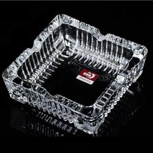 水晶玻璃大小号烟缸创意烟灰缸客厅个性 欧式 潮流办公室客房家用