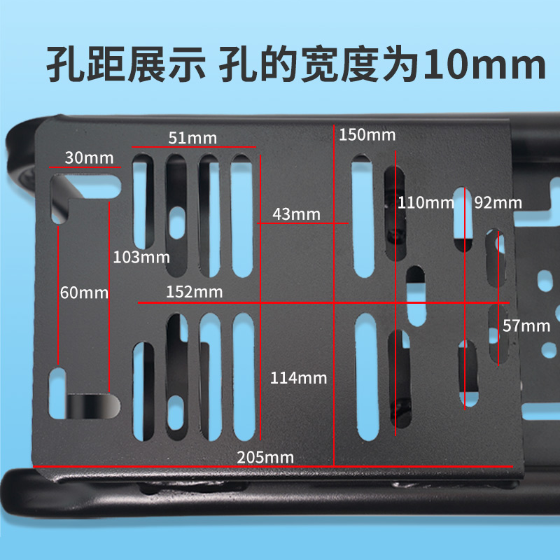 适用于九号电动车F90/BMAX/A35+B30后座延长尾架尾箱载人改装配件