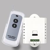 500米水泵无线遥控器开关220V单路模块电灯具马达带手动控制器