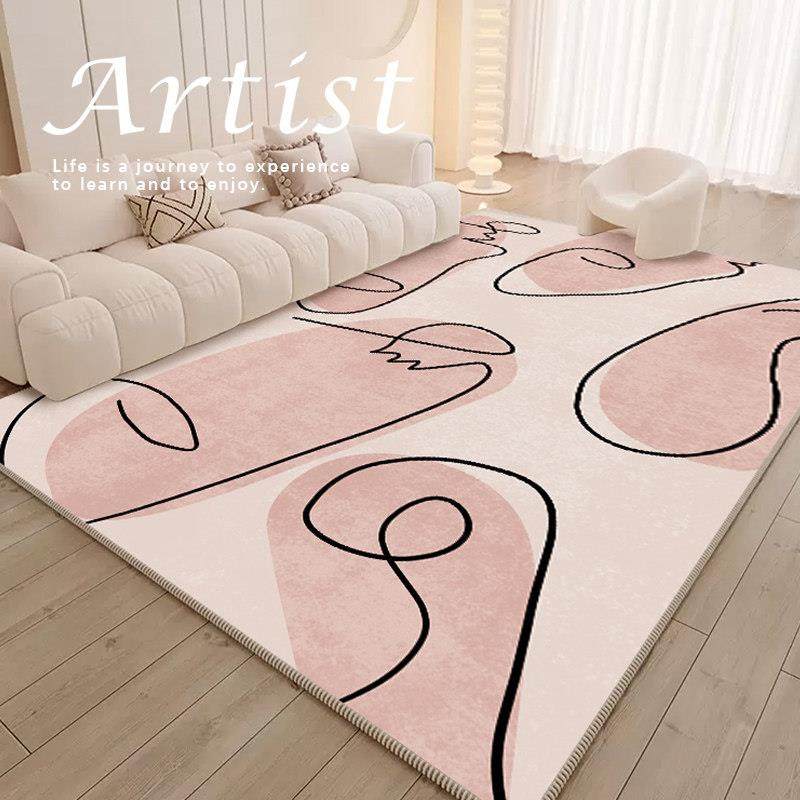 地毯客厅主卧室2025新款床边艺术高级感沙发茶几隔音地垫加厚家用,居家布艺,地毯,淘宝优惠券,粉丝福利购,淘宝优惠卷