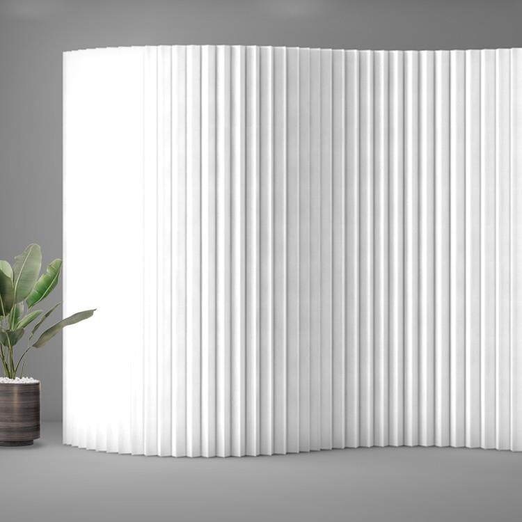 创意白色折叠屏风隔断风琴纸墙展厅活动伸缩高隔断墙移动挡板定制,商业/办公家具,高隔断/隔墙,淘宝优惠券,粉丝福利购,淘宝优惠卷