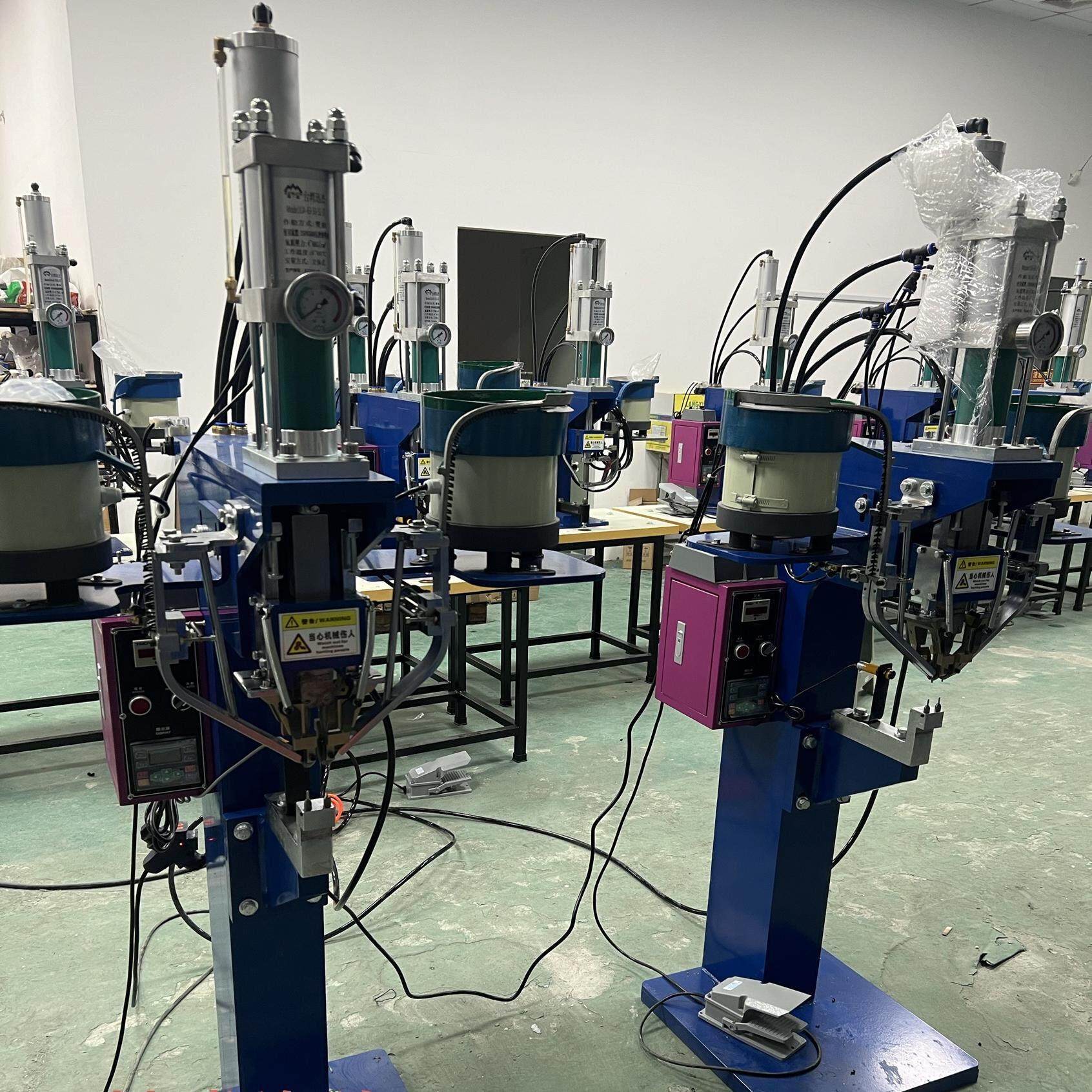 台球杆包双粒铆钉机酒盒包装箱包锁扣铆钉机半空心铆钉五金件铆接