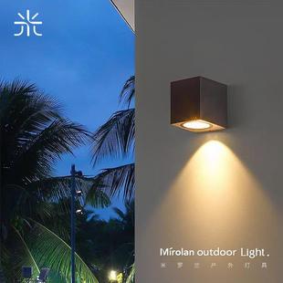 米罗兰洗墙灯户外壁灯太阳能别墅庭院壁灯花园阳台壁灯围墙门前灯