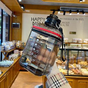 2L超大号运动水杯男生健身2000ml水壶可携式大容量顿顿杯顿顿水桶