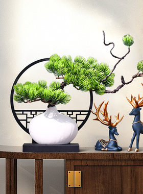 新中式复古禅意家居饰品客厅桌面摆件玄关酒柜电视柜软装工艺摆设