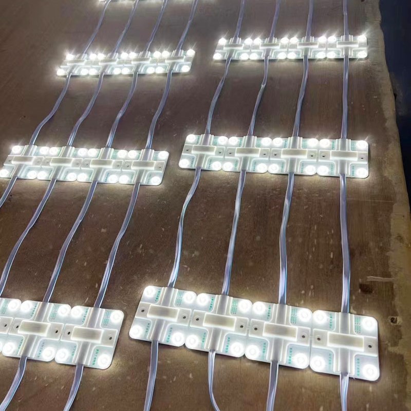 220V超级区块灯漫反射灯条软膜天花灯卡布灯箱方块高压led区块链