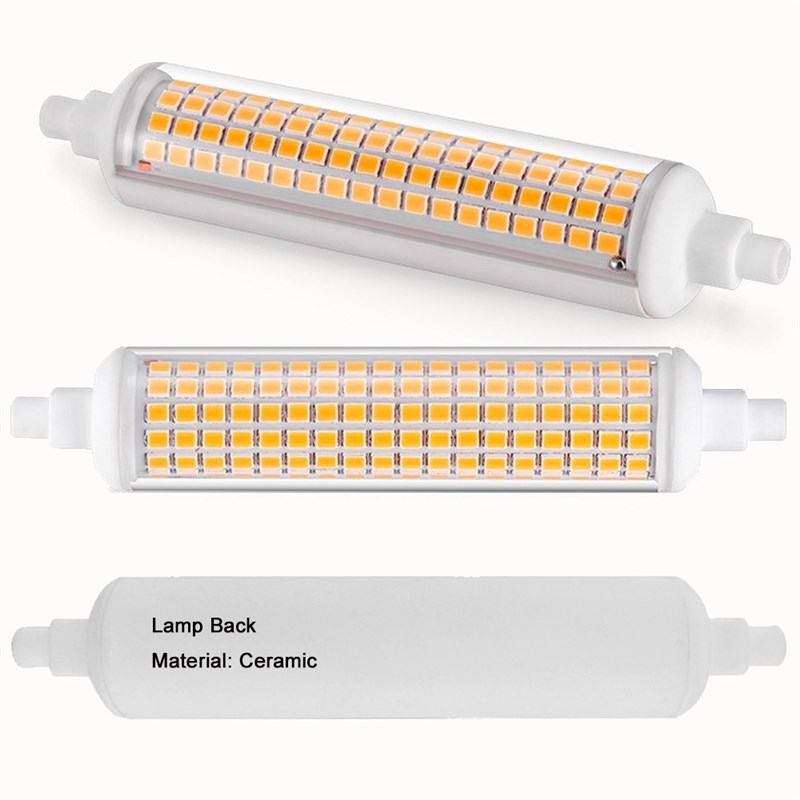 LED 13W高亮118MM无屏闪R7S玻璃陶瓷灯管双端灯替换卤素灯管
