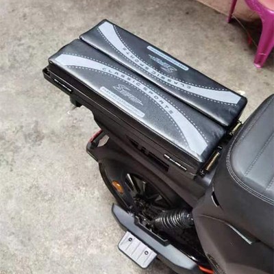 适用电动车载重王折叠后货架009 A7 A8 T90加装载货折叠货架坐垫
