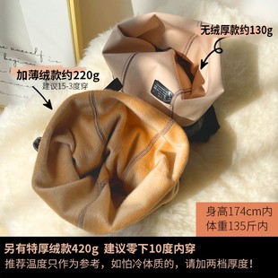 黑丝加绒丝袜女秋冬连裤 袜加厚光腿神器一体透肤黑色假透肉打底裤