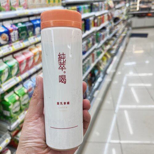 台湾采购711便利店咖啡拿铁减糖 重乳拿铁 曼特宁奶茶 下午茶饮料