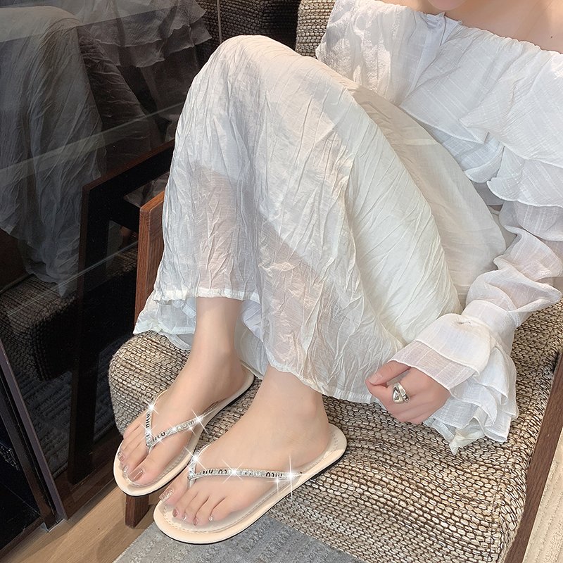 2025夏季新款女外穿时尚休闲爆款凉拖鞋