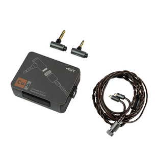 4.4 单线双芯3.5 海贝Cu4同轴单晶铜平衡耳机线 适用0.78双针耳机