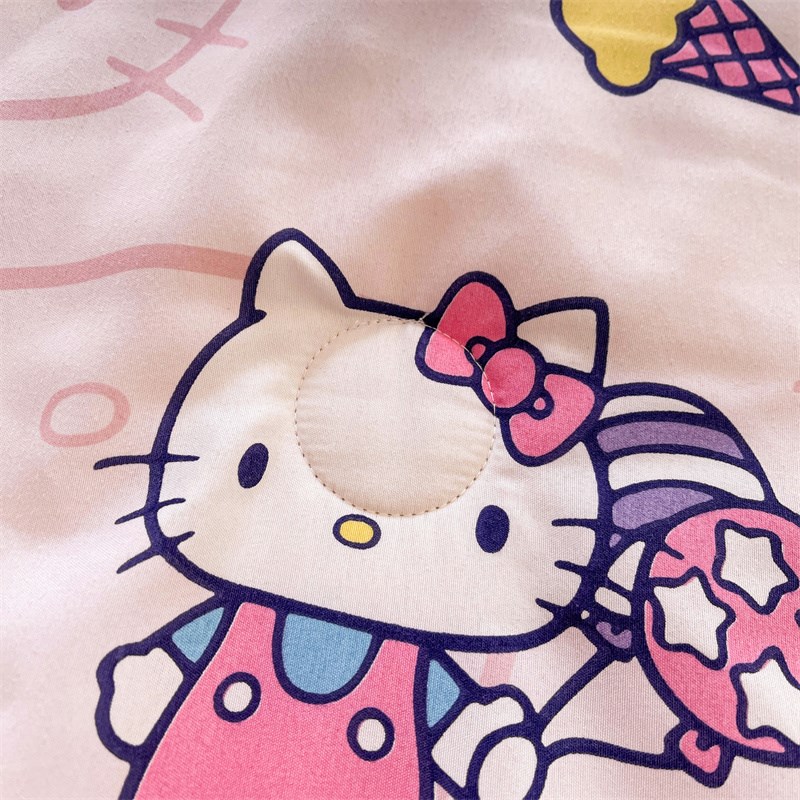 卡通可爱 a类母婴级空调被亲肤透气水洗棉单件夏凉被可机洗水洗