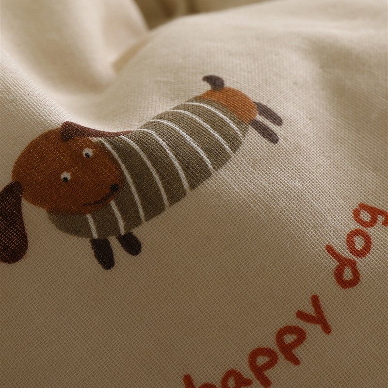 儿童a类母婴级双层薄纱四件套100张床褥被套三件套床上用品