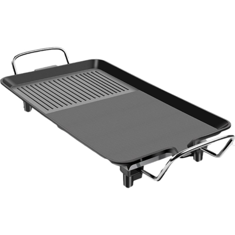 家用电烤盘韩式涮烤火锅一体锅多功能烤架电烧烤炉烤串无烟烤肉机