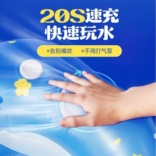 婴儿游泳b圈脖圈新生儿宝宝幼儿颈圈洗澡项圈0一12月儿童泳圈家用