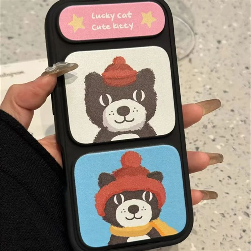 卡通吉利猫西高地折叠磁吸翻盖支架适用iPhone17promax手机壳苹果16/15软壳华为Mate70趣味小米17Pro保护套女,3C数码配件,手机保护套/壳,淘宝优惠券,粉丝福利购,淘宝优惠卷