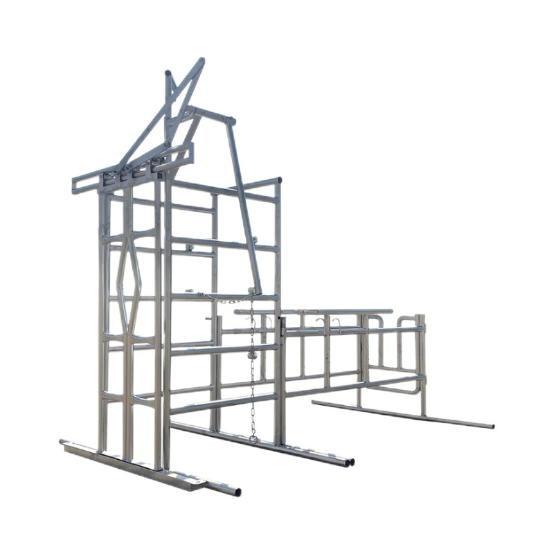 新款牛马多功能保定架诊