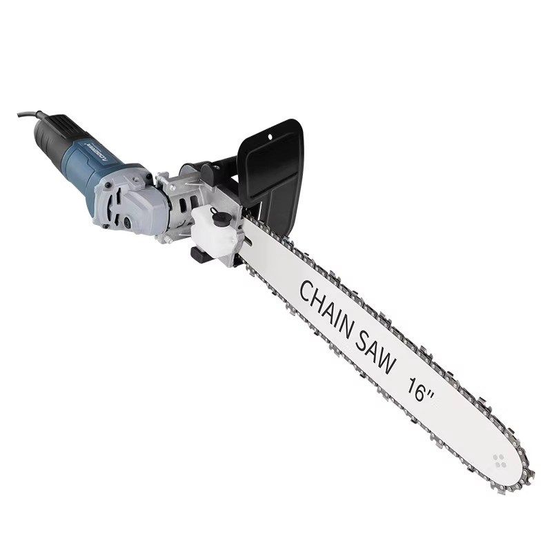 角磨机改装电链锯电锯据树家用小型手持木工切割锯子伐木锯免安装,五金/工具,电链锯,淘宝优惠券,粉丝福利购,淘宝优惠卷