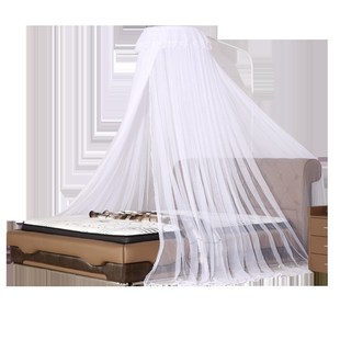 2.0m圆床通用款 1.8 蚊帐落地圆顶申缩压脚免打孔1.5米 2021新款