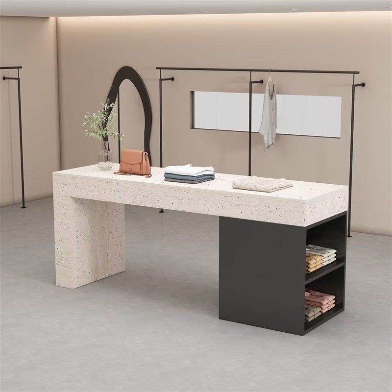 服装店中岛桌流水台女装店中间展示柜中岛柜陈列鞋子包包展示桌,商业/办公家具,中岛/流水台,淘宝优惠券,粉丝福利购,淘宝优惠卷