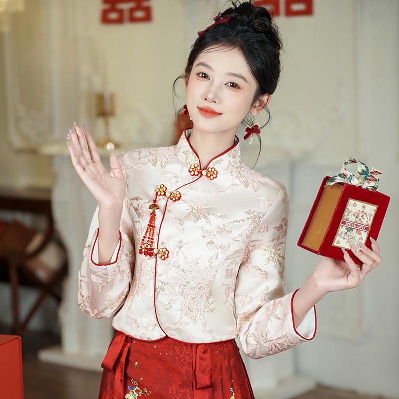 正货国风配马面裙上衣长袖