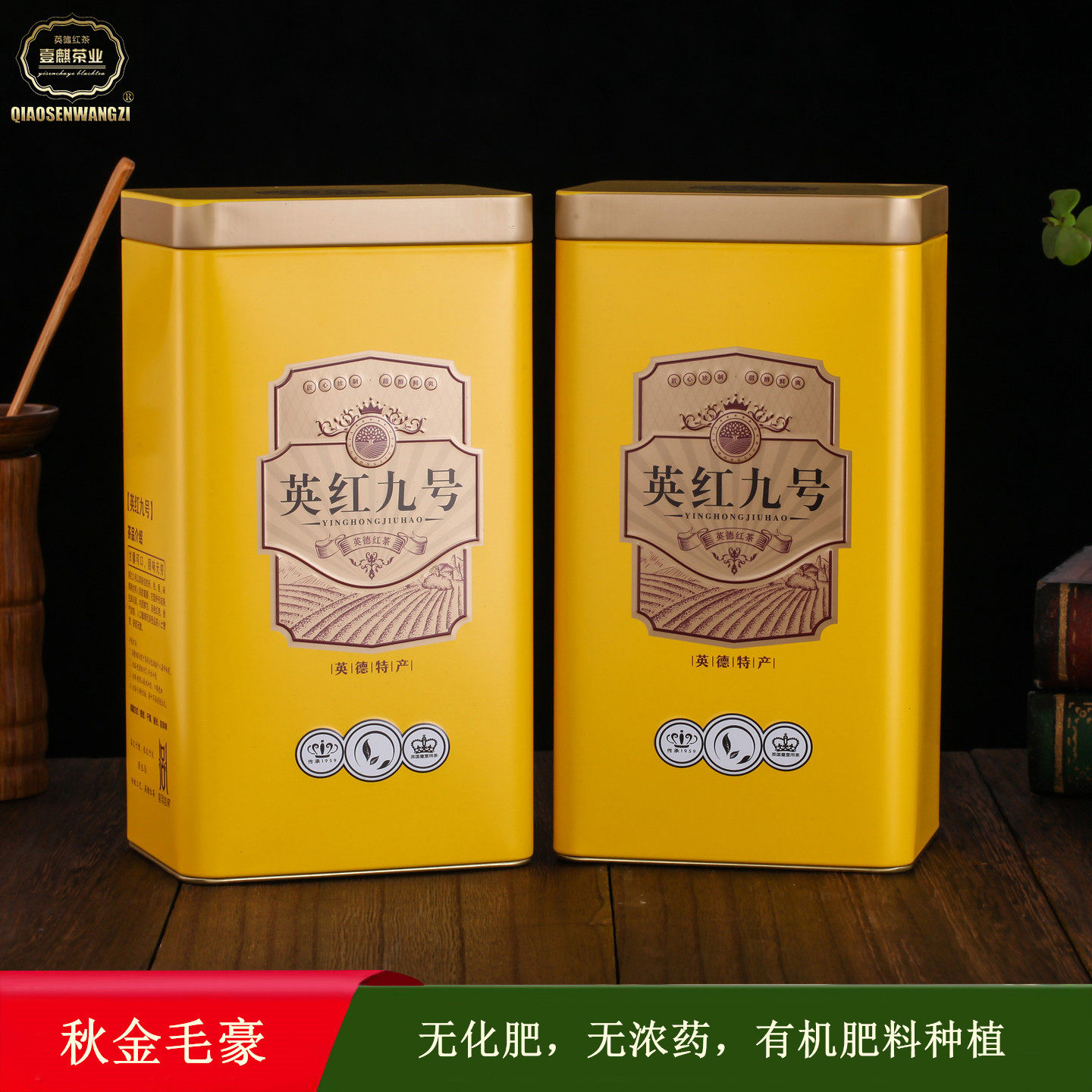 英德红茶英红九号秋金毛毫