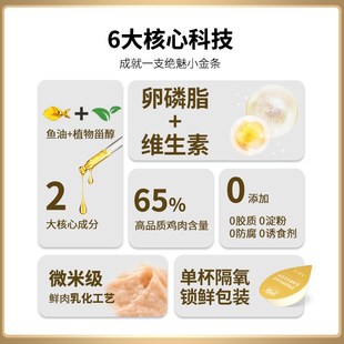 绝魅乳化鱼油乳化杯美毛护肤猫咪幼猫美毛鱼油猫条猫保健营养品