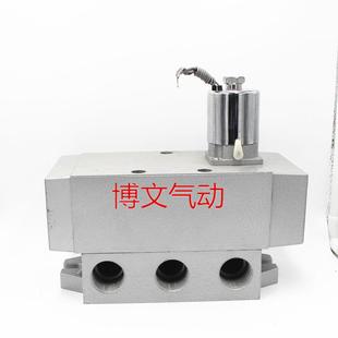 浙博文二位五通K25DH K25D 32电磁阀AC220V 1.2寸DN32 DC24V