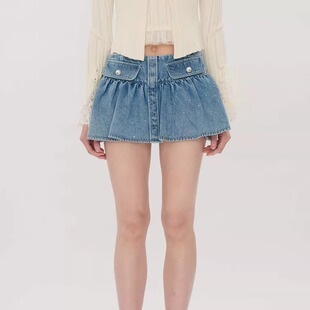 百搭气质牛仔烫钻装 ORA 时尚 新品 饰蓬蓬裙 GENESIS2025年秋季