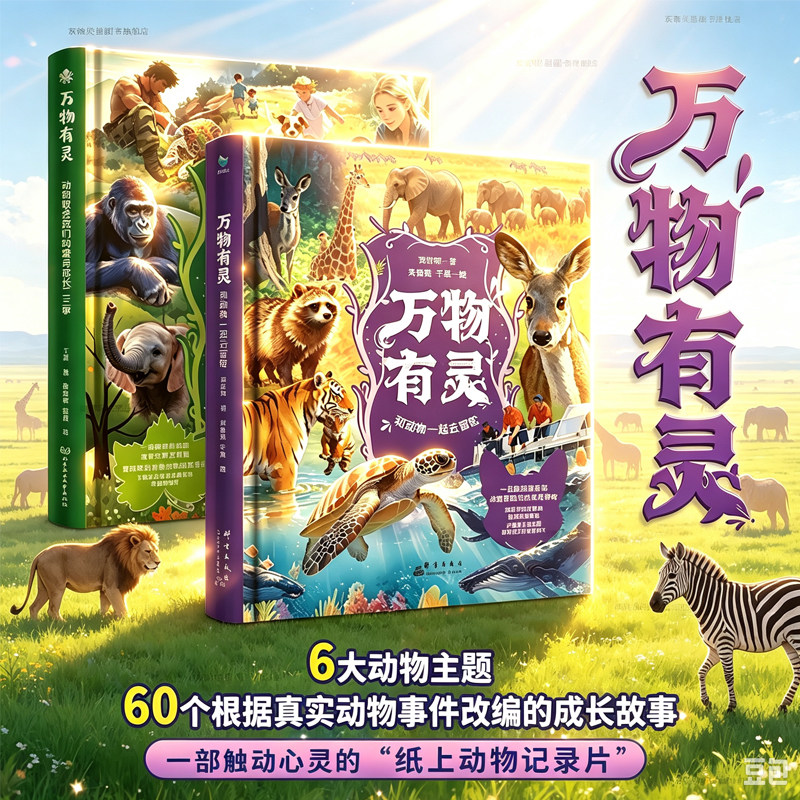 当日发万物有灵动物教会我们的爱图片