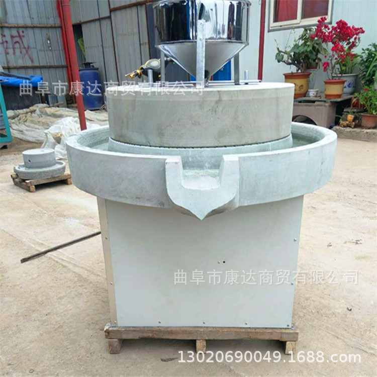 电动石磨磨面机小型石磨浆机器1米磨浆机器磨豆浆豆腐设备