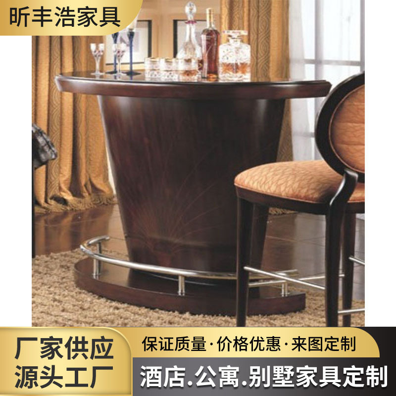 酒店家具标间全套别墅样板房家具欧式酒店客房家具工程配套订 做