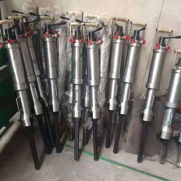 混凝土电动分裂机小型柴油液压劈裂机电动液压劈石器