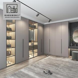 昵多丽衣柜一门到顶柜子家具全屋定制整体轻奢卧室走入式衣帽间