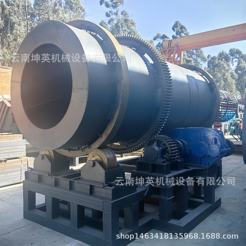 大型滚筒双轴螺旋洗矿洗石机