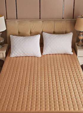 直销床笠纯棉宾馆加厚床笠全棉床垫保护套床罩床褥