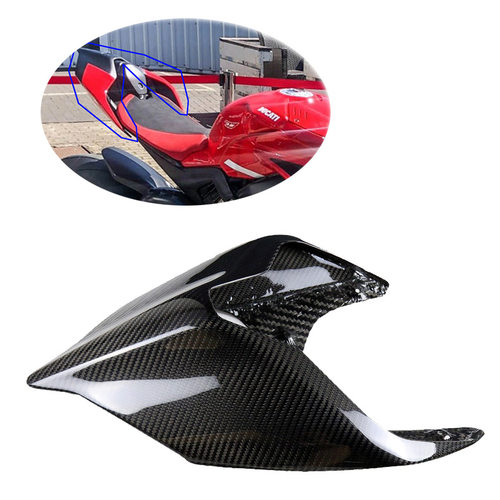 适用于杜卡迪DUCATI街霸V4s V4 v4R V2 碳纤维后驼峰后尾翼驼峰芯