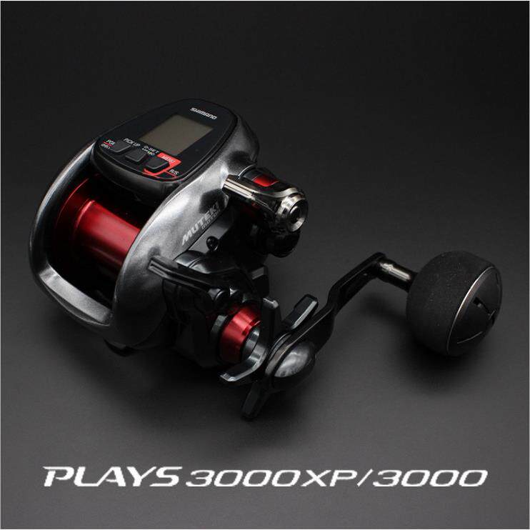 西玛诺PLAYS3000XP600电动轮手持电绞轮渔轮PLAYS600带