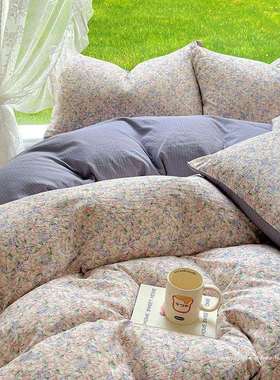 A类被套四季新款纯棉罩42025宿舍三件套床上用品四件套小清新