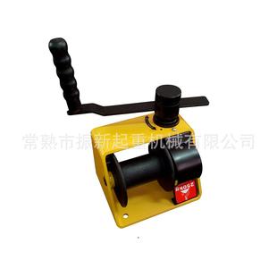 起重手摇绞车2吨双向自锁绞盘蜗杆小吊机手动卷扬机手拉葫芦
