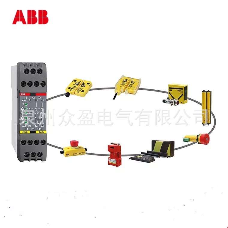 2TLA020056R8000;M12-C61HE 6m cable；10186869/ABB安全产品