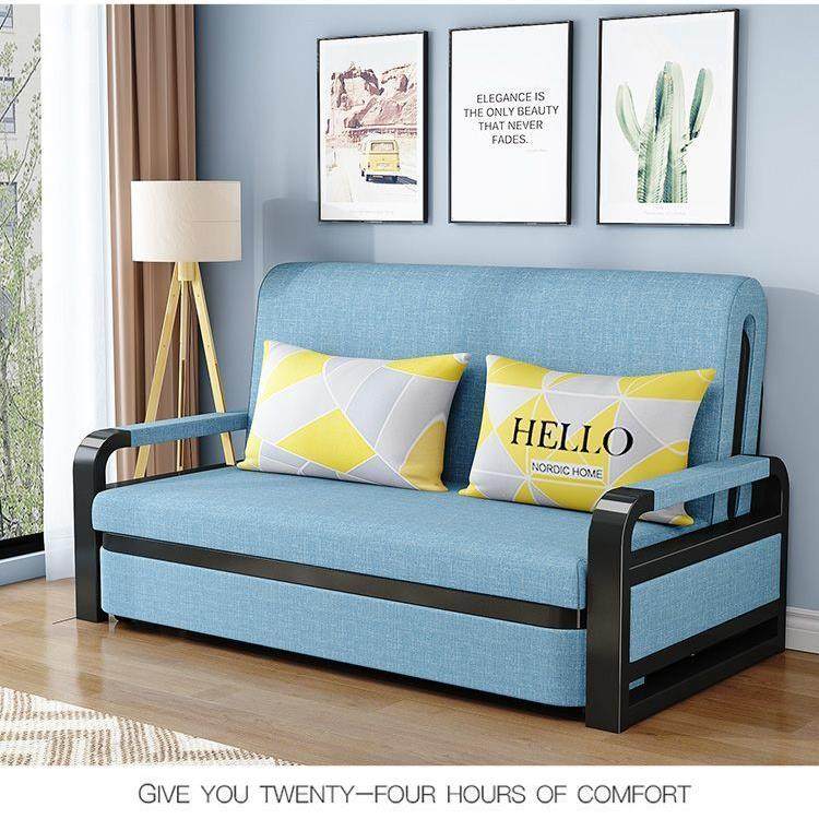 多功能折叠床双人沙发床一体两用小户型客厅单人出租屋坐卧午休床