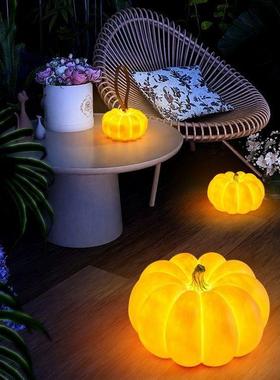南瓜落地灯景观庭院户外防水小区花园灯太阳能可悬挂手提氛围灯具